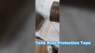 Introduceer 75 mm bruine kleur Petro Tape-basis op Awwa C 217 standaard voor opslagtank voor u